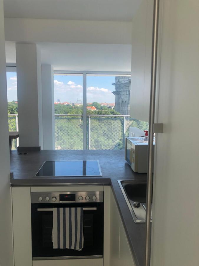 Apartamento Augartenblick Penthaus 16 Viena Exterior foto