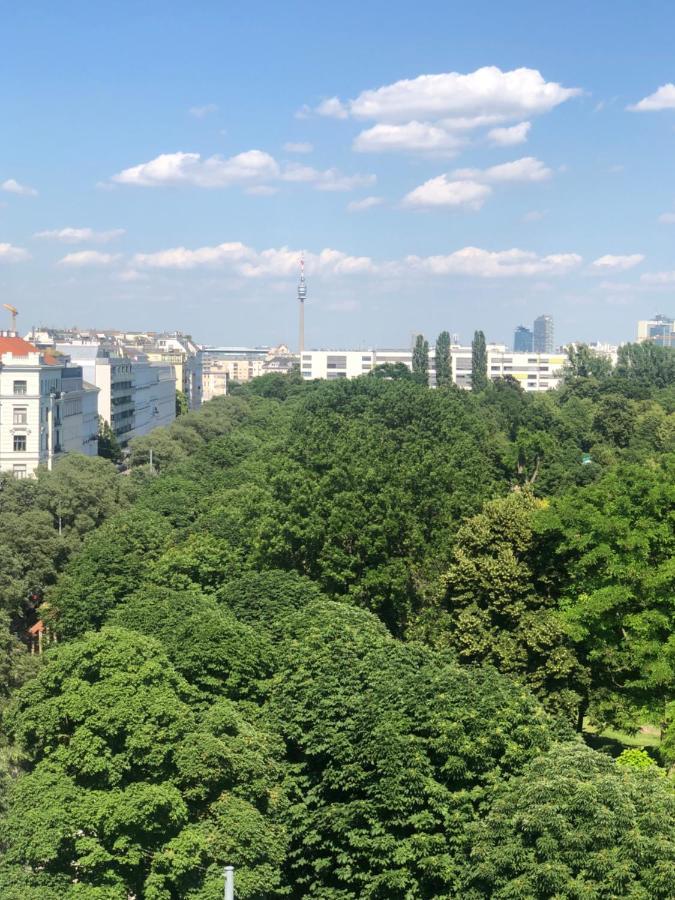 Apartamento Augartenblick Penthaus 16 Viena Exterior foto