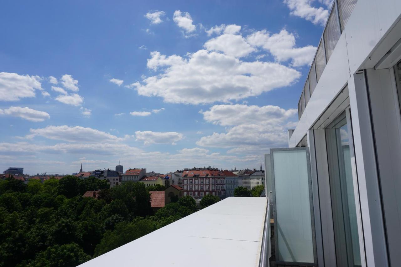 Apartamento Augartenblick Penthaus 16 Viena Exterior foto