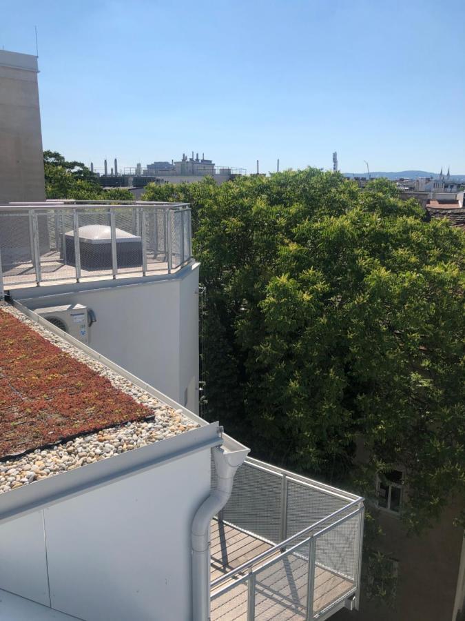 Apartamento Augartenblick Penthaus 16 Viena Exterior foto
