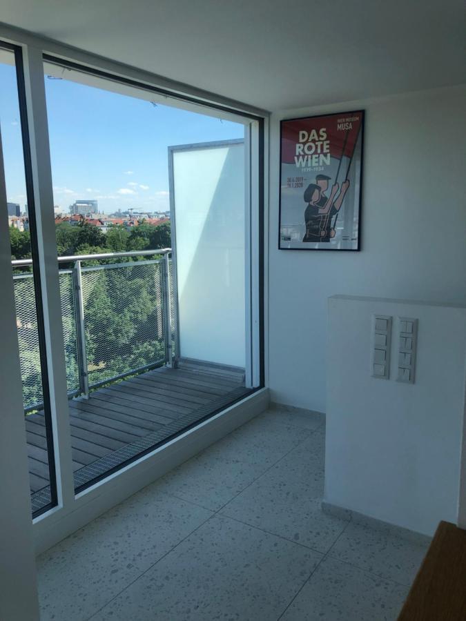 Apartamento Augartenblick Penthaus 16 Viena Exterior foto