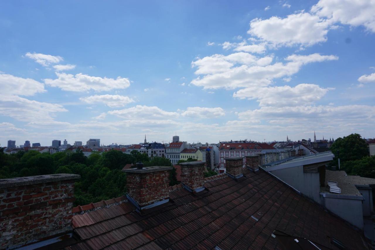 Apartamento Augartenblick Penthaus 16 Viena Exterior foto
