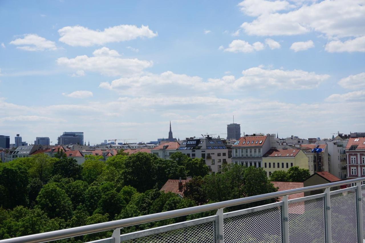 Apartamento Augartenblick Penthaus 16 Viena Exterior foto