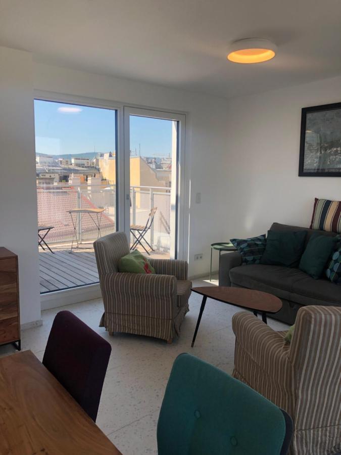 Apartamento Augartenblick Penthaus 16 Viena Exterior foto