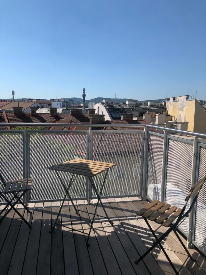 Apartamento Augartenblick Penthaus 16 Viena Exterior foto
