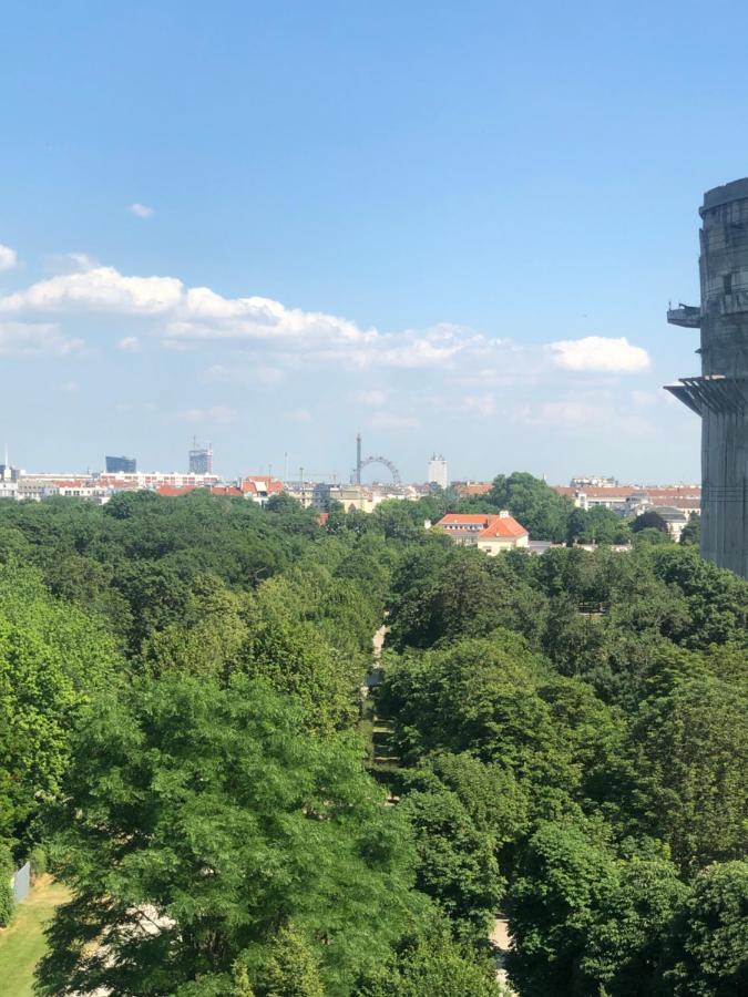 Apartamento Augartenblick Penthaus 16 Viena Exterior foto