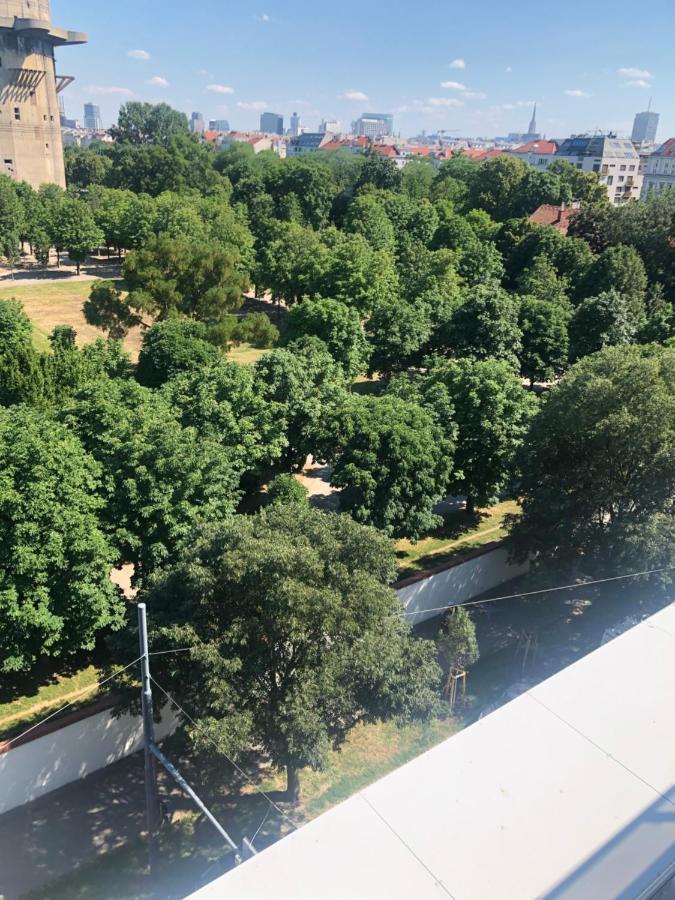 Apartamento Augartenblick Penthaus 16 Viena Exterior foto